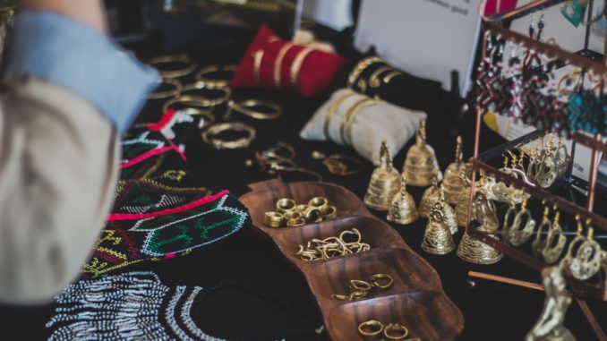 Bijoux rangés méthode Marie Kondo