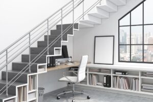 Optimiser l'espace sous l'escalier