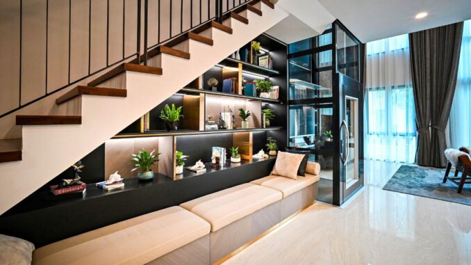 Optimiser l'espace sous l'escalier